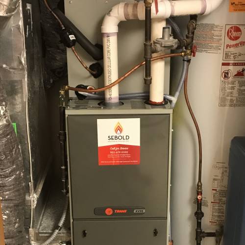 New Furnace and Air Conditoner Install in Chanhassen MN