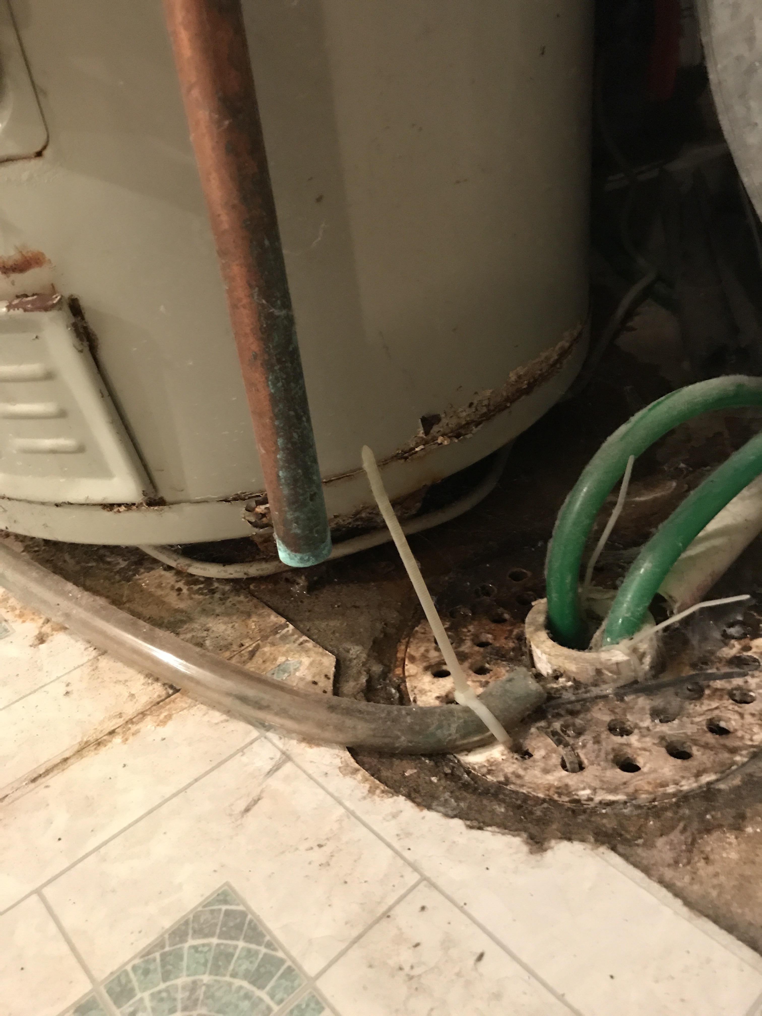 water heater leaking