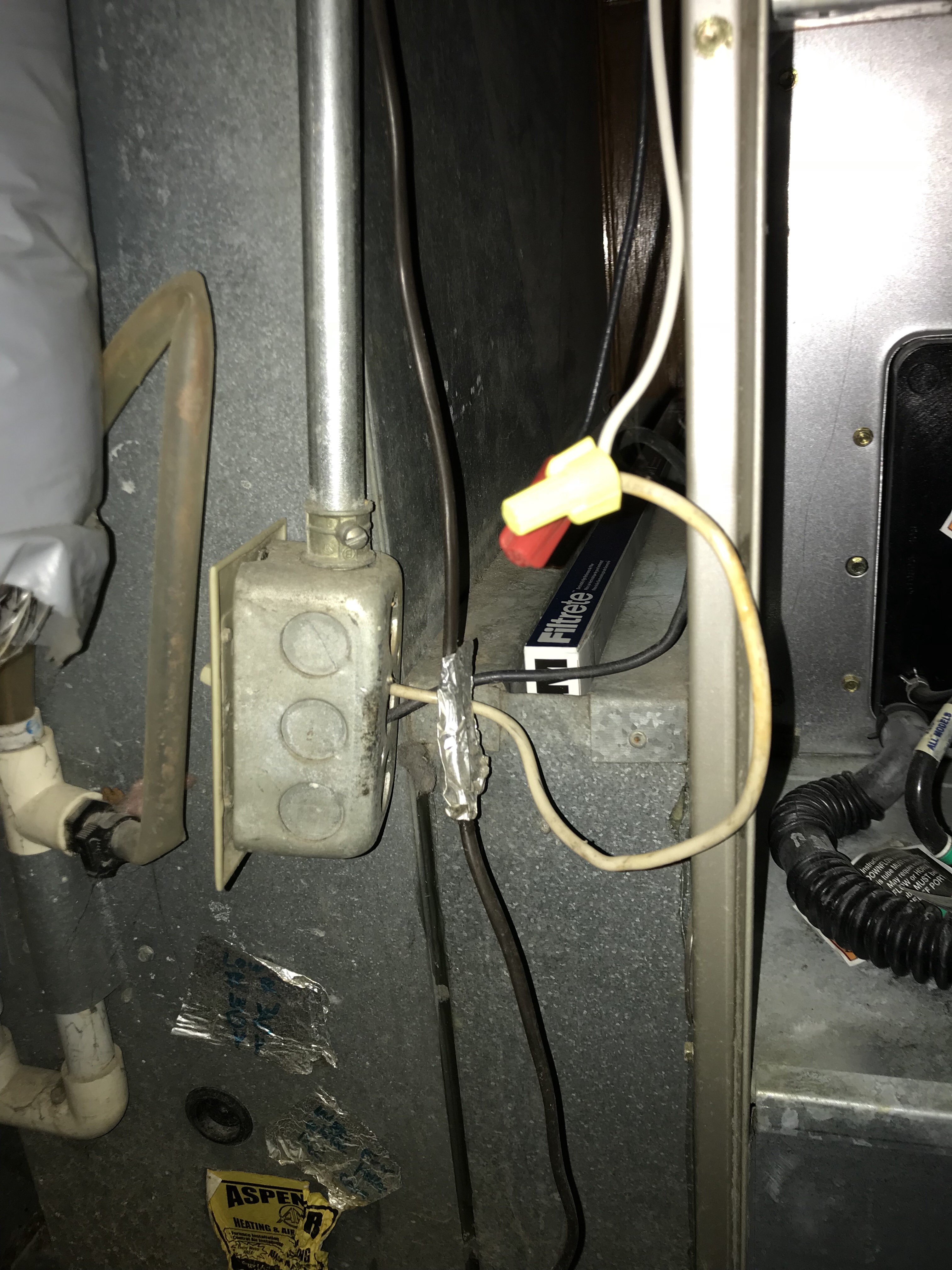 Not the right way to wire a furnace