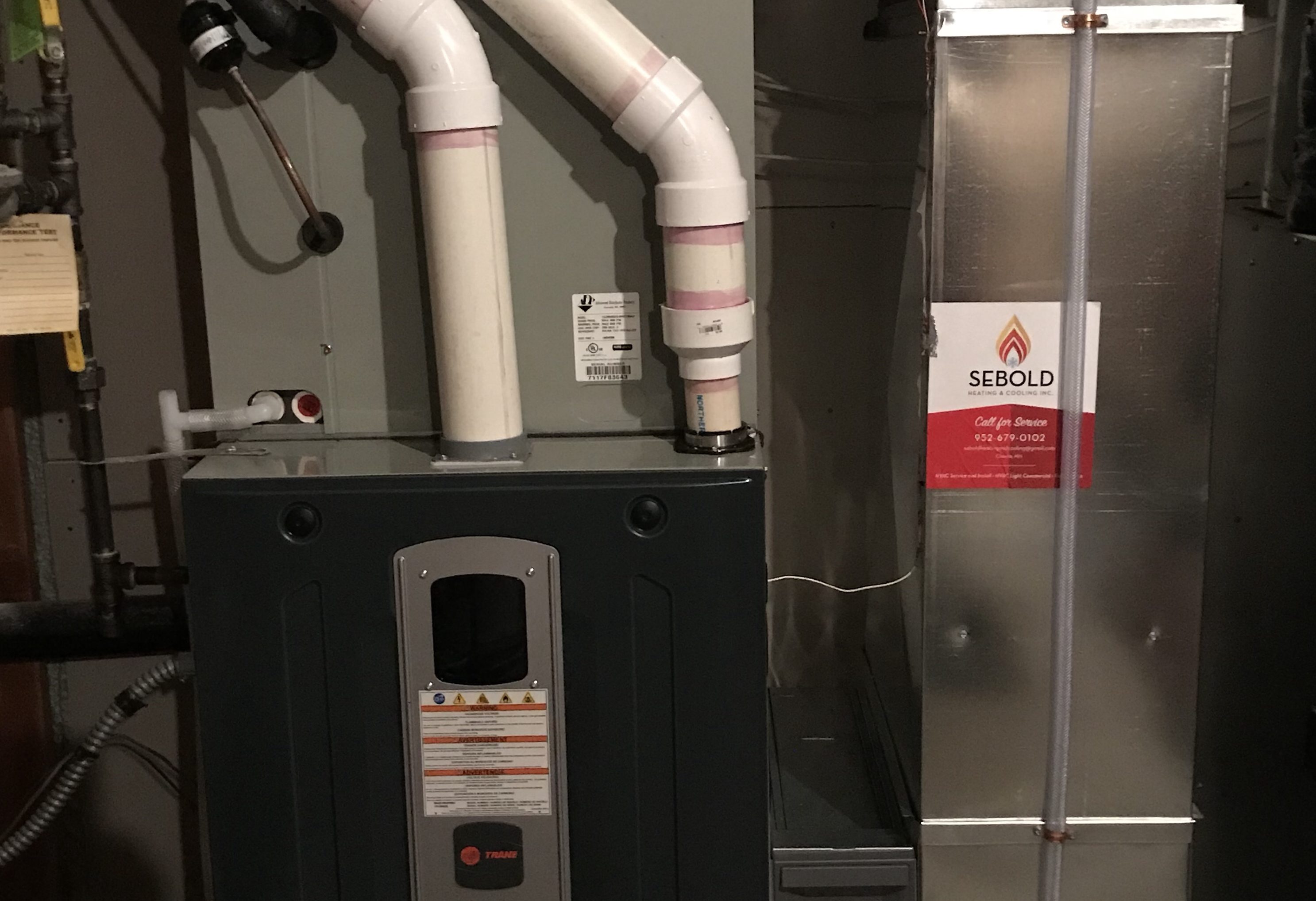 New Furnace Install in Eden Prairie MN