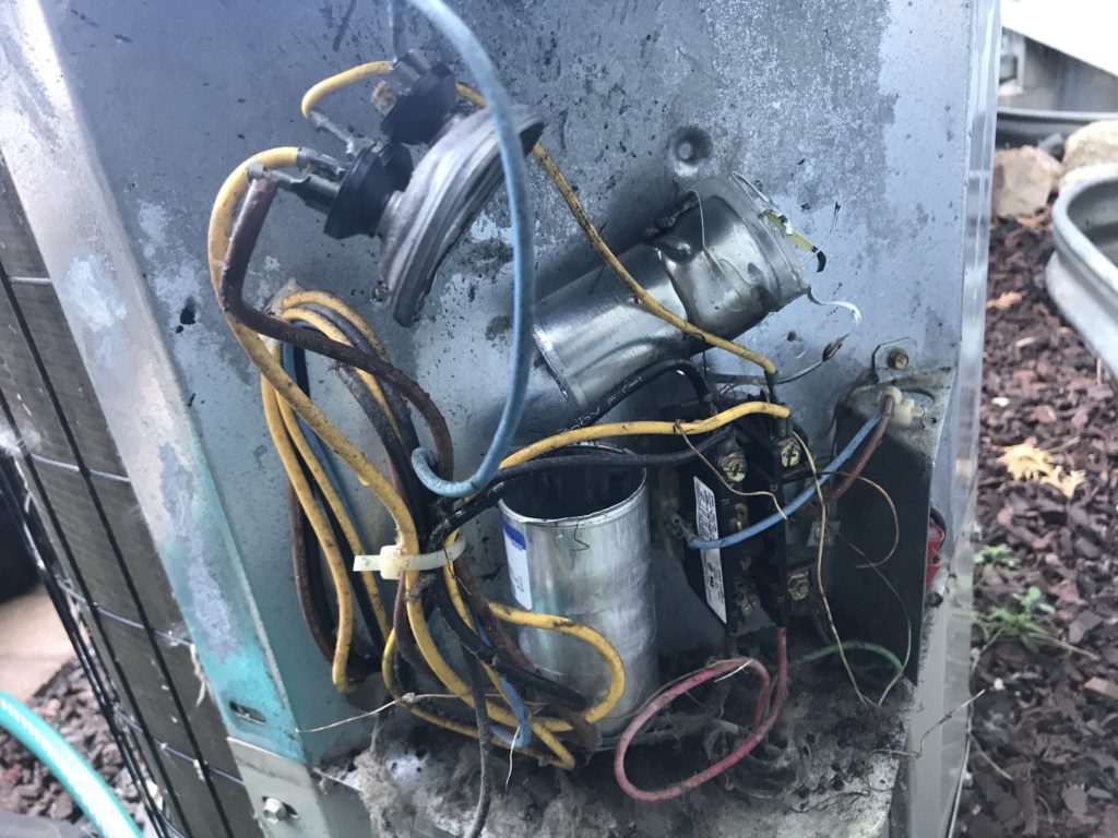 Capacitor Explosion Call Sebold Heating and Cooling